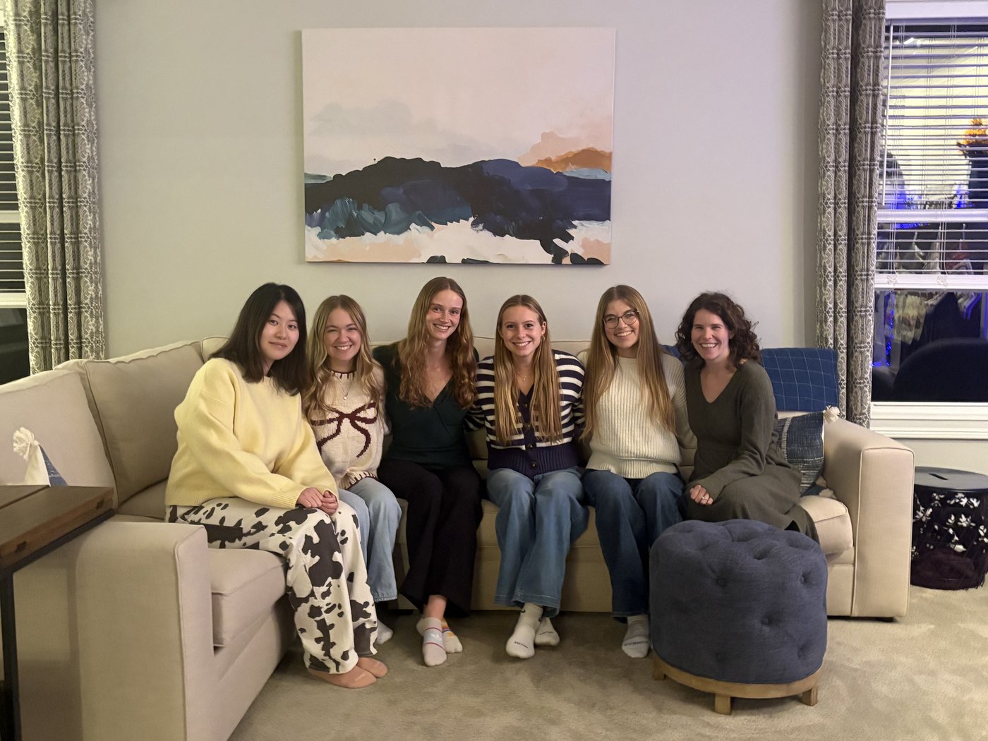 Lab members celebrating the end of a successful first semester.